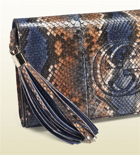 blue gucci clutch